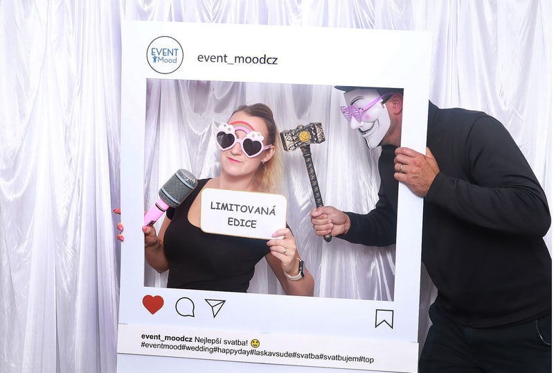 Společná fotografie z fotokoutku Event Mood